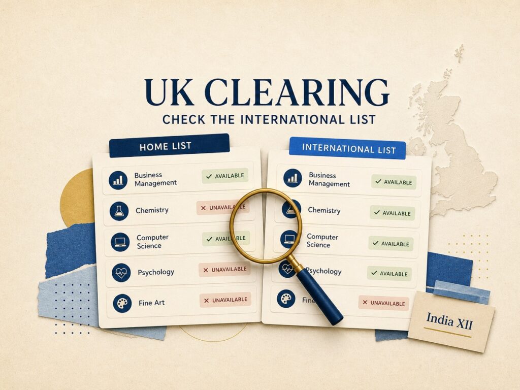 Featured image for UK Clearing Is Open Now. Indian Students Should Check the International List